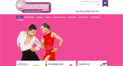 Desktop Screenshot of dancefabrics.co.nz